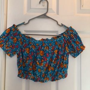 Floral Crop Top